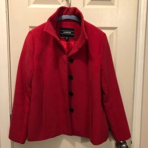 Lands’ End Petite Pea Jacket